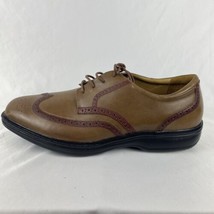 Dr Comfort Wing Tip 8320 Brown Diabetic Mens Dress Shoe Oxford Size 12 (c1313) - £22.36 GBP