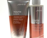 Joico Youth Lock Blowout Creme 6 fl.oz &amp; Treatment Masque 5.1 fl.oz Duo - £41.22 GBP