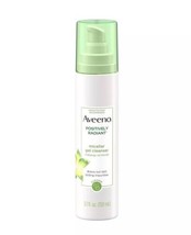 Aveeno Positively Radiant Micellar Gel Cleanser &amp; Makeup Remover 5.1 oz - £35.29 GBP