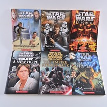 Full Set: Star Wars Junior Novels Episode 1- 6 Scholastic By Patricia C. Wrede - £9.22 GBP