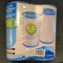 2-Pack TYPE A or C Pool Universal Replacement Filter Cartridge Summer Wa... - $262.30 MXN