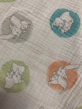 Aden + Anais Disney Baby Flying Dumbo Muslin Blanket Swaddle Security - $15.90