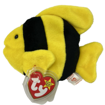 Ty Beanie Baby Bubbles the Fish  with Tag #4078 1995 Excellent - £15.04 GBP