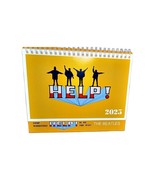 2023 The Beatles Help! Desktop Flip Calendar EUC - $14.85