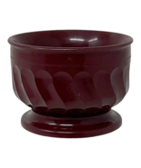 Turnbury Dinex Cranberry 9 Oz. Melamine Pedestal Bowl #3200 USA