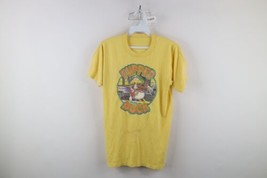 Vintage 70s Womens Medium Distressed Fupped Duck Funny Drunk Party T-Shirt USA - £27.21 GBP