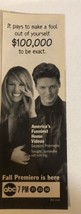 America’s Funniest Home Videos Tv Guide Print Ad Daisy Fuentes TPA21 - £3.88 GBP