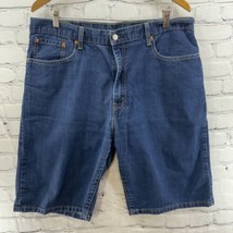 Levi’s 569 Shorts Mens Sz 38 Medium Wash Denim Jean - $19.79