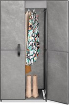 Whitmor Wardrobe - Portable Closet With Doors - Grey - $41.99
