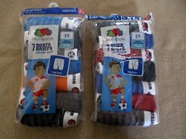2 NWT Toddler 7-PK Boxer Briefs 2T/3T Fruit of the Loom – See Description - £9.49 GBP