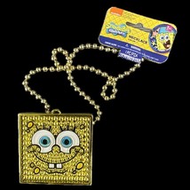 SpongeBob Square Pants Large Necklace Birthday Party Favor Costume 1 Ct New - £6.24 GBP