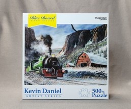 Kevin Daniel Artist Series Imagination Puzzles Steam Train 500 Piece Puz... - $14.84