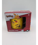 Pokemon Pikachu Yellow Ceramic Mug New  - $16.92