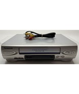 Panasonic PV-4523 Hi Fi VHS VCR with Remote, A/V Cables &amp; Hdmi Adapter - $166.58