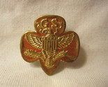 Vintage Girl Scouts of America GS Eagle Pin: no design on back W/ silver... - $8.00