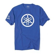 Factory Effex Royal Blue Yamaha 2D Fork Premium SS T-Shirt Short Sleeve ... - £23.88 GBP