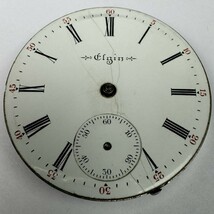 Elgin Grade 287 Pocket Watch Movement 18s For Parts Antique - $23.75