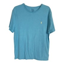 Polo Ralph Lauren Mens Shirt Size Large Slim Fit Blue Short Sleeve T Shi... - £14.76 GBP