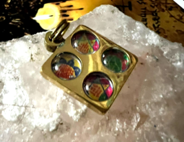 LAKSHMI SACRED TEMPLE ORGONE RELIC WEALTH SILVER SHRI SPIRITUAL PENDANT.... - $77.92