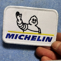 Iron On Sticker Patch Michelin Embroidered - £7.86 GBP