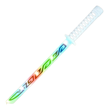 1 Pc 23&quot; Led Light Up Rainbow Flashing  Ninja Sword With Sound rainbow LN346 - £7.63 GBP