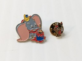 Disney Cast Holiday Celebration Dumbo &amp; Timothy Mouse w/ Paint Brush Pin... - $9.46
