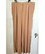 Eileen Fisher Straight-Leg Tencel Viscose Crepe Amber Trousers Size 14 NWT - $69.29