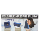 Foldable Massage Pillow 12.5in x 5.5in New - £23.39 GBP