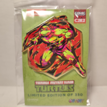 Teenage Mutant Ninja Turtles Raphael Enamel Pin Painterly Series Lapel Badge - $17.40