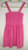 Child Size Large(12-14) Girls Juicy Couture Pink Smocked Terry Dress, NWT - $29.99