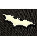 The Dark Knight Batman 3D PVC Glow In The Dark GITD SWAT Rubber Patch Hook  - $9.95