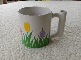 Tulip Coffee Cup Mug FTDA Especially For You Flowers Spring Easter May D... - £7.58 GBP