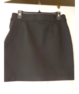 International Concepts Black Skirt with Side Zipper Size 8 (#2979) - £15.69 GBP