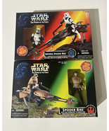 Star Wars The Power Of The Force 2 Speeder Bike Luke Skywalker Imperial ... - £26.93 GBP