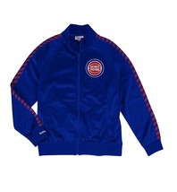 Mitchell &amp; Ness men&#39;s track jacket in Pistons - size M - £54.47 GBP