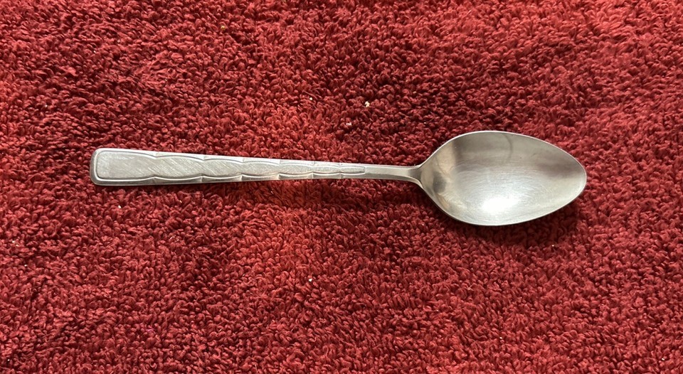 6 1/4” Teaspoon Reed &amp; Barton Rebacraft SWAGGER Burnished Stainless - $5.53