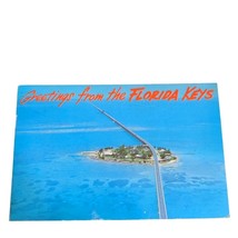 Postcard Greetings From The Florida Keys Pigeon Key Chrome Posted - $7.12