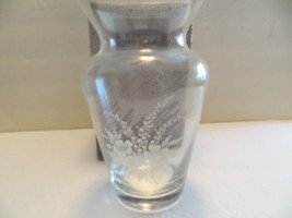 Vintage 1980s Avon &quot;Floral Bouquet Crystal Vase&quot; 24% Full Lead Crystal - New! - £6.23 GBP