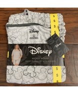 Disney Mickey Mouse Short Pajama Set Gray Mickey Ears Short Sleeve Set NWT - $20.35 CAD