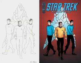 Signed Star Trek Mission’s End #1 Original Cover Art by Kevin Maguire IDW Comics - £1,608.22 GBP