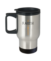 Coffee Travel Mug Funny Faith Fitness Cross  - £19.89 GBP