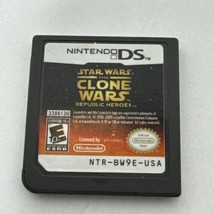 Star Wars The Clone Wars Republic Heroes (Nintendo DS, 2009) Video Game - $8.60