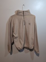 Sope Creek Men’s Sweatshirt Large Tan Beige  1/4 Zip Wyoming Vintage Pul... - $19.80