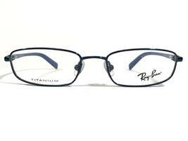 Ray-Ban RB1018T 3002 Kids Eyeglasses Frames Blue Rectangular Full Rim 45-16-125 - £43.94 GBP