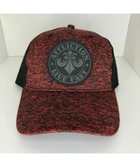 Affliction Hat Trucker Snapback Cap Red Black Mesh New One Size Adjustable - $30.06 CAD