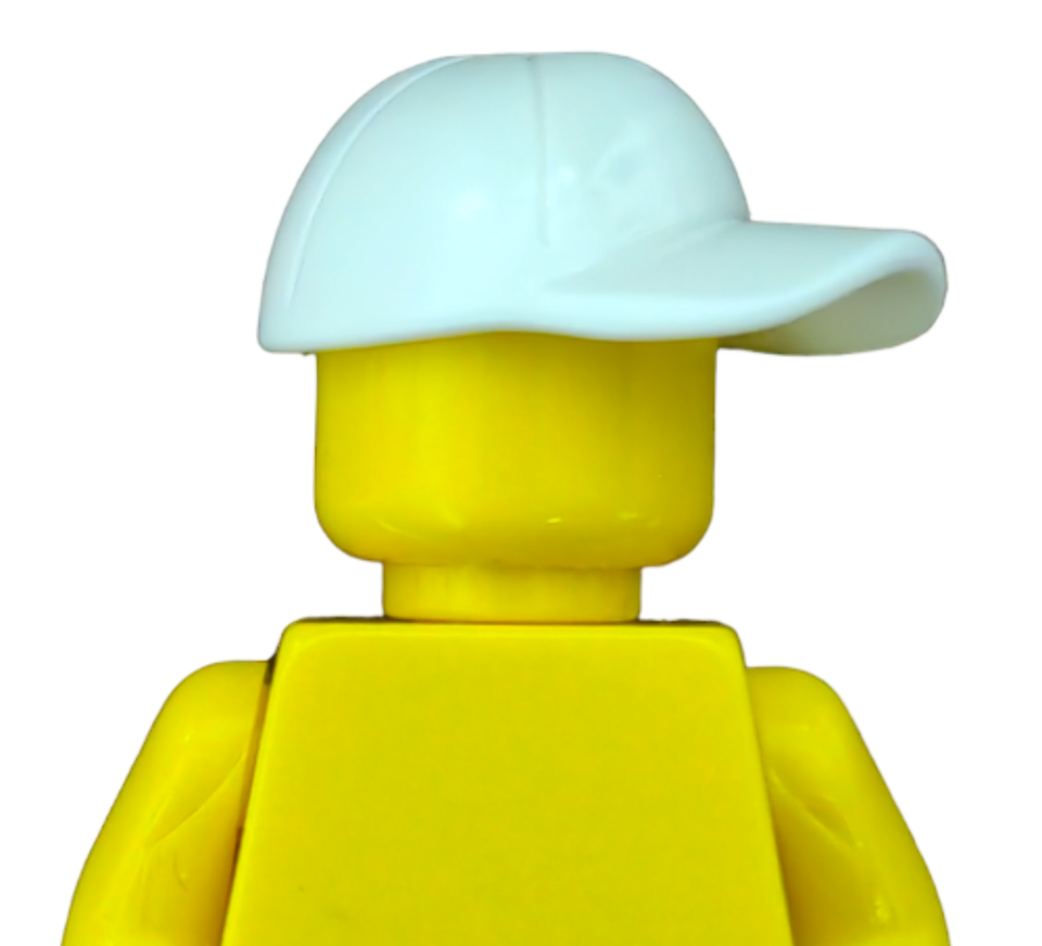 Minifigure  WHITE CAP - UB1378 - $1.31