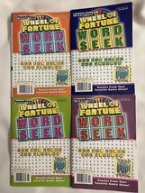 Lot (4) Penny Press Wheel Of Fortune Word Search Puzzles Books 154-157 2022 - £14.82 GBP