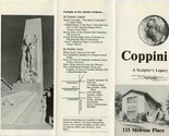 Coppini A Sculpto&#39;s Legacy Brochure Academy of Fine Arts San Antonio Texas  - £14.03 GBP