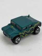 HOT WHEELS 1:64 1999 Humvee Green T/B #1080 - $3.00