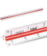 Triangular Engineering Scale Aluminum Ruler for Architects, Engineers an... - $223.83 MXN